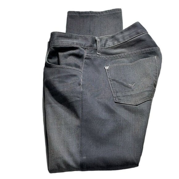HUDSON JEANS Straight Leg COA Gray Buttoned Fly Style M255DMB Mens Size 34 - Picture 2 of 14